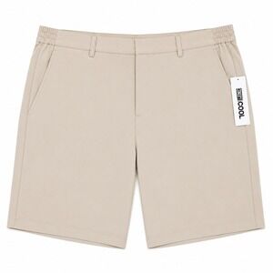 32 Degrees Cool Shorts Mens Sz  20 Pure Cashmere Beige Performance Stretch Golf